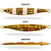 PROBEROS LF126 Long Casting Lead Fish Bait Freshwater Sea Fishing Fish Lures Sequins, Weight: 20g(Color E)