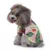 Pink Dog Beach Shirt, XL (7-7.5kg) - Summer Pet Clothes