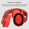 2pcs Sponge Headphone Protective Case for Sony MDR-100ABN / WH-H900N(Twilight red)