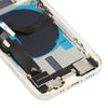 iPhone 12 Mini Back Cover Assembly (White) - With Side Keys & Wireless Charging