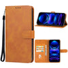 For Xiaomi Redmi Note 13 Pro 5G Leather Phone Case(Brown)