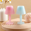 LED Electronic Light Ambient Candy Small Table Lamp Decorative Night Lights(Pink)