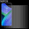 For TCL 20 R 5G / 20Y 50 PCS 0.26mm 9H 2.5D Tempered Glass Film