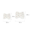 Bow Car Head Pillow Car Seat Neck Pillow Comfortable Cotton Car Supplies, Colour: Cherry Lumbar Pillow