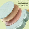 Maifan Stone Love Four-hole Fried Egg Pan Non-Stick Egg Dumpling Pan, Color: Green + Oil Brush Spoon