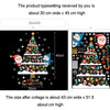 30x45cm Christmas Static Wall Stickers Glass Window Christmas Decoration Poster, Style: SDJ2302
