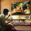 E6 Handheld Game Console 5 Inch IPS Screen Retro Gamebox, Memory: With 32GB TF Card(White)