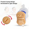 Battery Type Digital Noise Reduction Hearing Aid Elderly Sound Amplifier(White Right Ear)