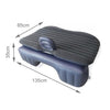 Car Travel Inflatable Mattress Air Bed Camping Universal SUV Back Seat Couch With Protection Air Cushion(Black)