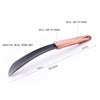 AD201 Portable Short Leather Shoehorn(Rose Gold)