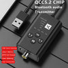 T9 Low latency 5.2 Bluetooth Audio Transmitter Supports Fiber Optic Coaxial APTX No Cable
