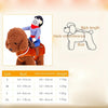 Cowboy Dog Costume with Hat, Small - Halloween Pet Outfit