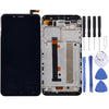 Asus Zenfone 3 Max ZC553KL Black LCD & Digitizer with Frame