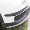 2 PCS Universal Car Body Carbon Fiber Bumper Guard Protector Sticker/Car Crash Bar Bumper Strips /Car Crash Strips/Anti-rub Strips/Anti-rub Bar(Black)