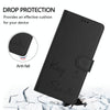 For Asus ROG Phone 8 / 8 Pro Smile Embossing RFID Leather Phone Case(Black)