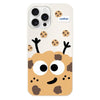 For iPhone 13 Pro Max Skin Feeling Jelly TPU Hybrid PC Phone Case(Cookie White)