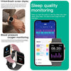 Q9 Smart Bracelet, 2.01 inch Waterproof Smart Watch, BT Call / Heart Rate / Blood Pressure / Blood Oxygen(Black Gold)