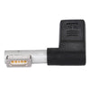 USB-C / Type-C Female to 5 Pin MagSafe 1 (L-Shaped) Male Charge Adapter (Black)