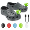 2pcs Plastic Charging Model Cave Shoes Lamp Camping Outdoor Light(Red)