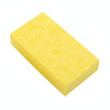 Baby Shower Spa Bath Square Sponge Body Cleaning Scrub(Yellow)