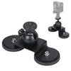 Car Suction Cup Mount Bracket for GoPro Hero11 Black / HERO10 Black / HERO9 Black / HERO8 Black /7 /6 /5 /5 Session /4 Session /4 /3+ /3 /2 /1, Xiaoyi and Other Action Cameras,, Size: M(Black)