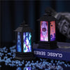 4 PCS Halloween Window Decoration Props Fecoration Small Oil Lamp Wind Lamp Luminous Ornaments(Ghost Head)