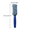 Fiber Long Shank Tire Brush(Blue)