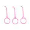YOUTU 3pcs Invisible Braces Extractor Picking Hooks And Removing(Pink)