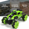 CX-60 2.4G Remote Control Truck Speed Drift Car Toy Cross-Country Racing  Gesture Induction Remote (Green)