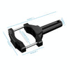 CS-1090A1 Motorcycle Modified Bumper Shock Absorption Fixture Spotlight Fixing Bracket(Black)