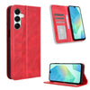 For Samsung Galaxy A16 5G Magnetic Buckle Retro Texture Leather Phone Case(Red)