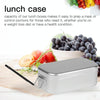 Outdoor Travel Camping Camping Lunch Box Portable Foldable Aluminum Lunch Box Retro Lunch Box Small, Style:Lunch Box And Steaming Rack And Folding Stove