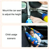 55x66cm Children Car Seat Belt Prevent Neck Strangulation Sleeping Pillow(Astronaut)
