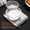 Stainless Steel Small Food Electronic Scale Kitchen Portable Baking Electronic Scale, Colour: 10kg/1g (Rechargeable White)