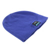 Knitted Bluetooth Headset Warm Winter Hat with Mic for Boy & Girl & Adults(Blue)