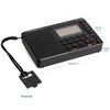 Retekess V-115 Full Band Radio FM AM Portable MP3 Player(Black)