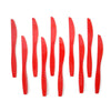 10pcs Halloween Disposable Blood Handprint Tableware Horror Party Decoration, Style: Red Knives