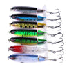 HENGJIA PE018 10cm/13g Propeller Tractor Shaped Hard Baits Fishing Lures Tackle Baits Fit Saltwater and Freshwater (3#)