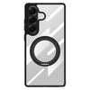 For Samsung Galaxy A56 5G Gear 360 Rotation Holder MagSafe Phone Case(Black)