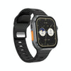 iW9 Ultra 2.04 inch Screen Smart Call Watch, BT Call / Heart Rate / Blood Pressure / Blood Oxygen(Tarnish Black)