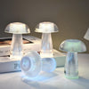 Mushroom Ambient Light Electronic Jellyfish Table Lamp Bedside Night Light 9.4 x 13.7cm(Colorful)