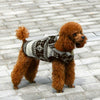 Dog Christmas Coat, Black, Large - Warm & Festive