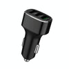 Three USB Ports Car Fast Charging Charger For Huawei/For OPPO/VIVO/OnePlus And Other Flash Charging, Model: GT780 Black