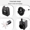 16W Submersible Water Pump with LED Light (EU Plug)