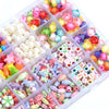 32 Grid  Acrylic Beaded Kids DIY Necklace Bracelet Toys With Color Box