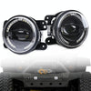 2 PCS 4 inch Car LED Angel Eyes Spotlight Modified Fog Lights for Jeep Wrangler / Dodge / Chrysler PT Cruiser
