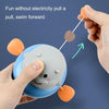 YB889 Children Chain-up Bath Toy Bathroom Swimming Cute Fun Pull String Play Water Toy(Hippocampus)