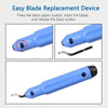 Woodworking Edge Trimmer Deburring Scraper Chamfering Tool(With 1 Black Blade Box Packing)