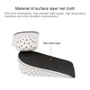 Heighten Heel Insert Shoes Pad Cushion Arch Height Increase Half Insole, Height: 4cm