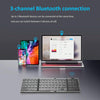 B089 Bluetooth Foldable Keyboard with Numeric (Black)